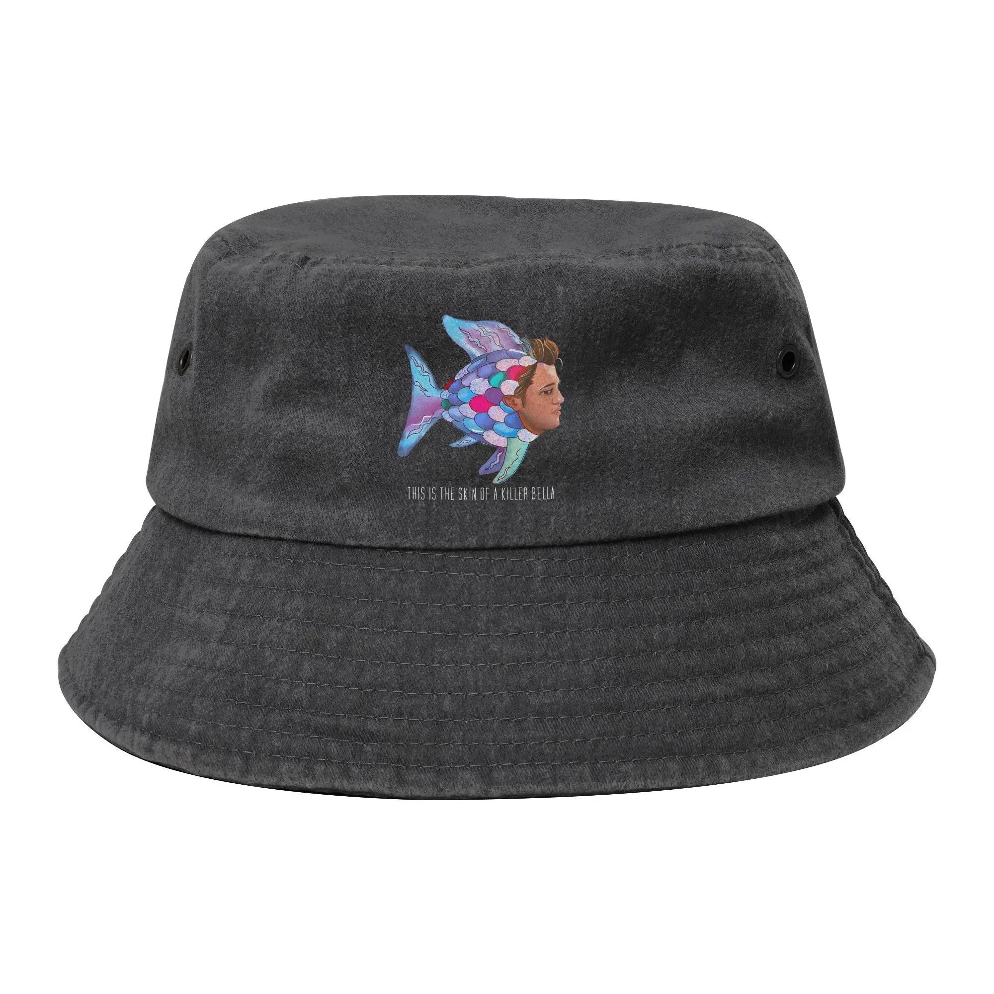 Unisex Bucket Hat Twilight Edward Cullen This Is The Skin Of A Killer Bella Meme Summer Hatwear Vacation Fishing Hats Ispoti Hat