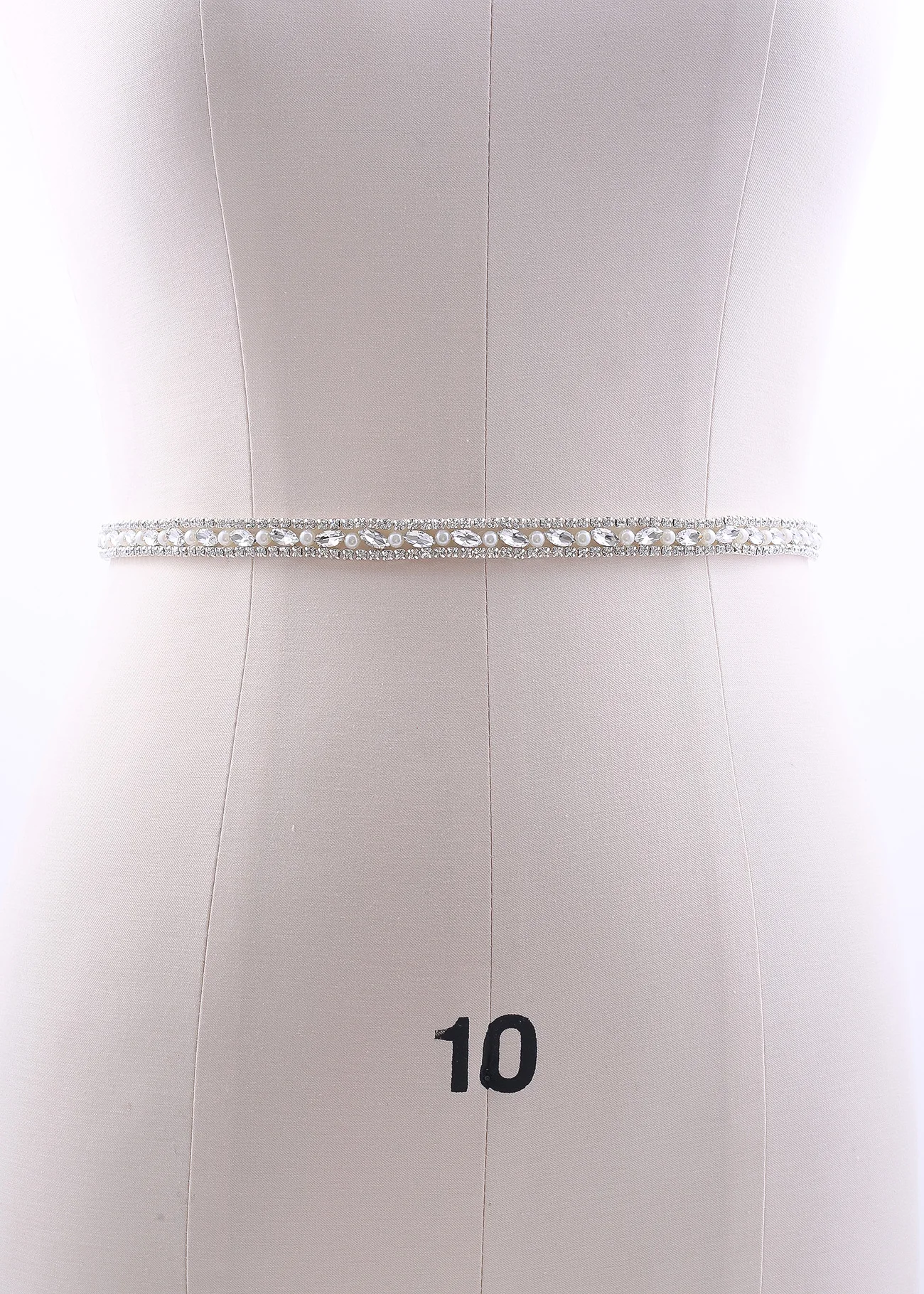 NZUK Bling Rhinestones Belts Crystal Bride Belt wedding dress thin belt for Evening party Dress Wedding Accessories