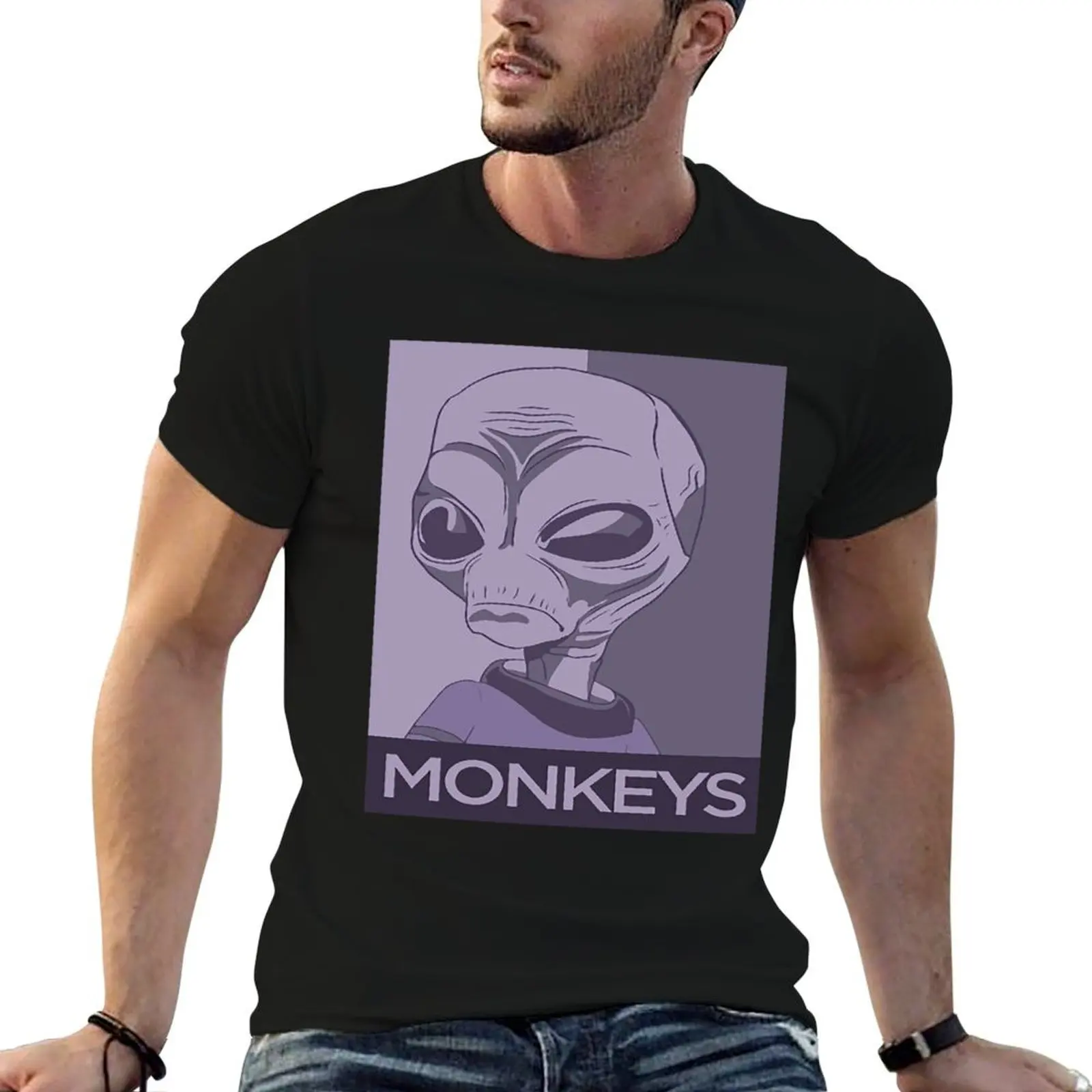 Destroy All Humans T-Shirt Stretch Fabric Comfort T-Shirt