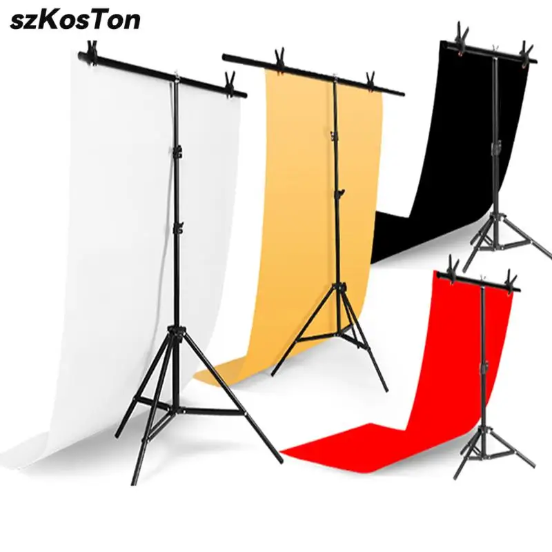 

T-Shape Background Frame Video Shoot Props Photography Accessorie Backdrop Stand Camera Photographic Professional Photo Studio