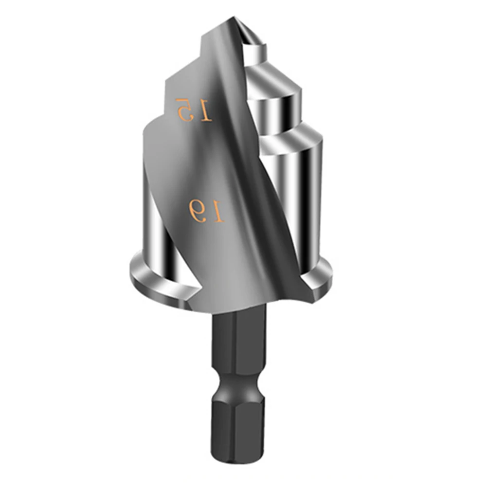 1/3Pcs Hexagonal Handle PPR Lifting Drill Bit 15-19mm 18-24mm 24-31mm Step Drill For Water And Electricity Pipe Hole Expansion