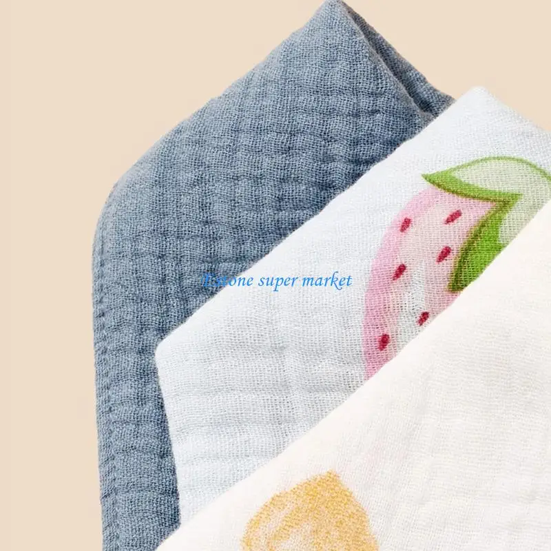 090B مرايل أطفال باندانا للأولاد والبنات مرايل أطفال للتسنين واللعاب 3 قطع #3