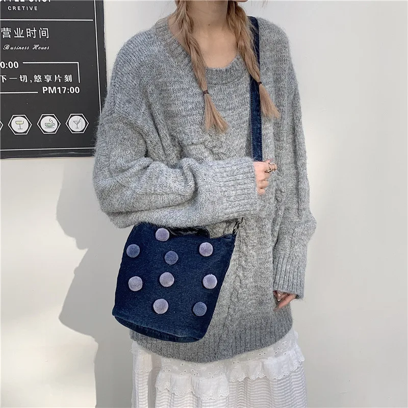 

Women Canvas Shoulder Messenger Bags Small Korean Fashion Female Crossbody Bag for Girl 2026 New in High Quality Handbags