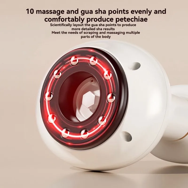 ABMK Electric Gua Sha Massage Tool With Heating Function USB Charging Rechargeable Device