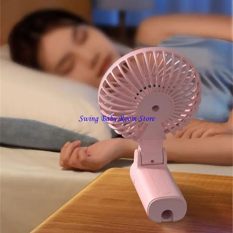 Fã mão mão k1ad ventilador USB Small portable Table Fan Clip -chuvas 3 velocidades