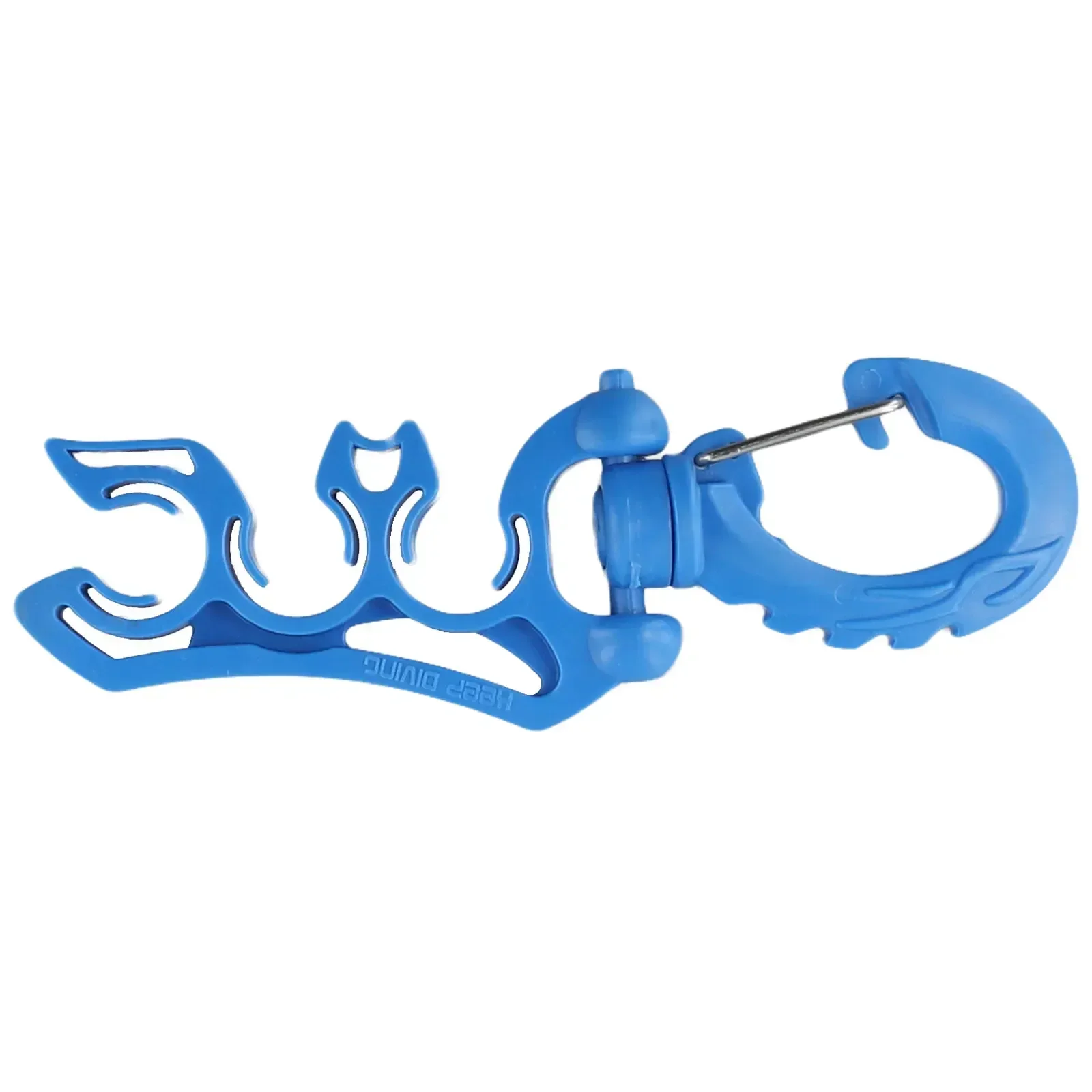 Diving Regulator Double BCD Hose Holder With Clip Buckle Hook Snorkeling Double BCD Clip Regulator Retainer Buckle Hook