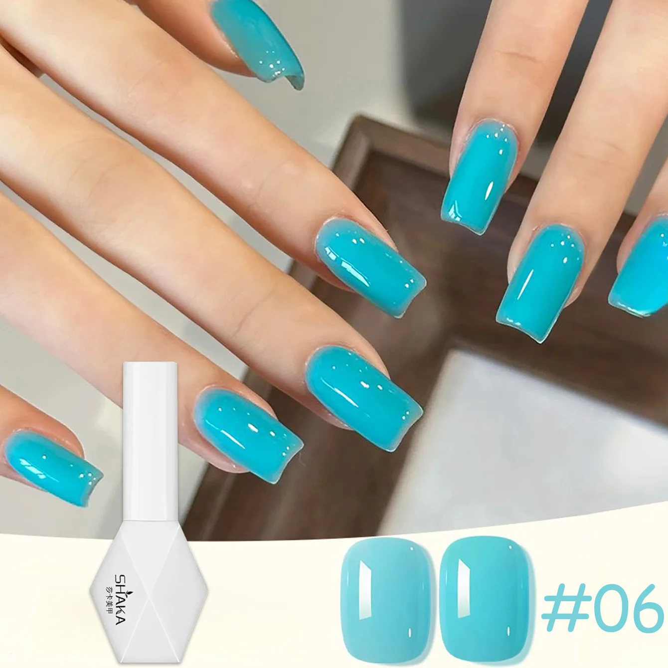 WS 1-8Pcs 2026 New Icy Macaron Nail Gel Set Jelly Green Whitening Manicure Kit UV/LED Trendy Semi Permanent Nail Art Essentials
