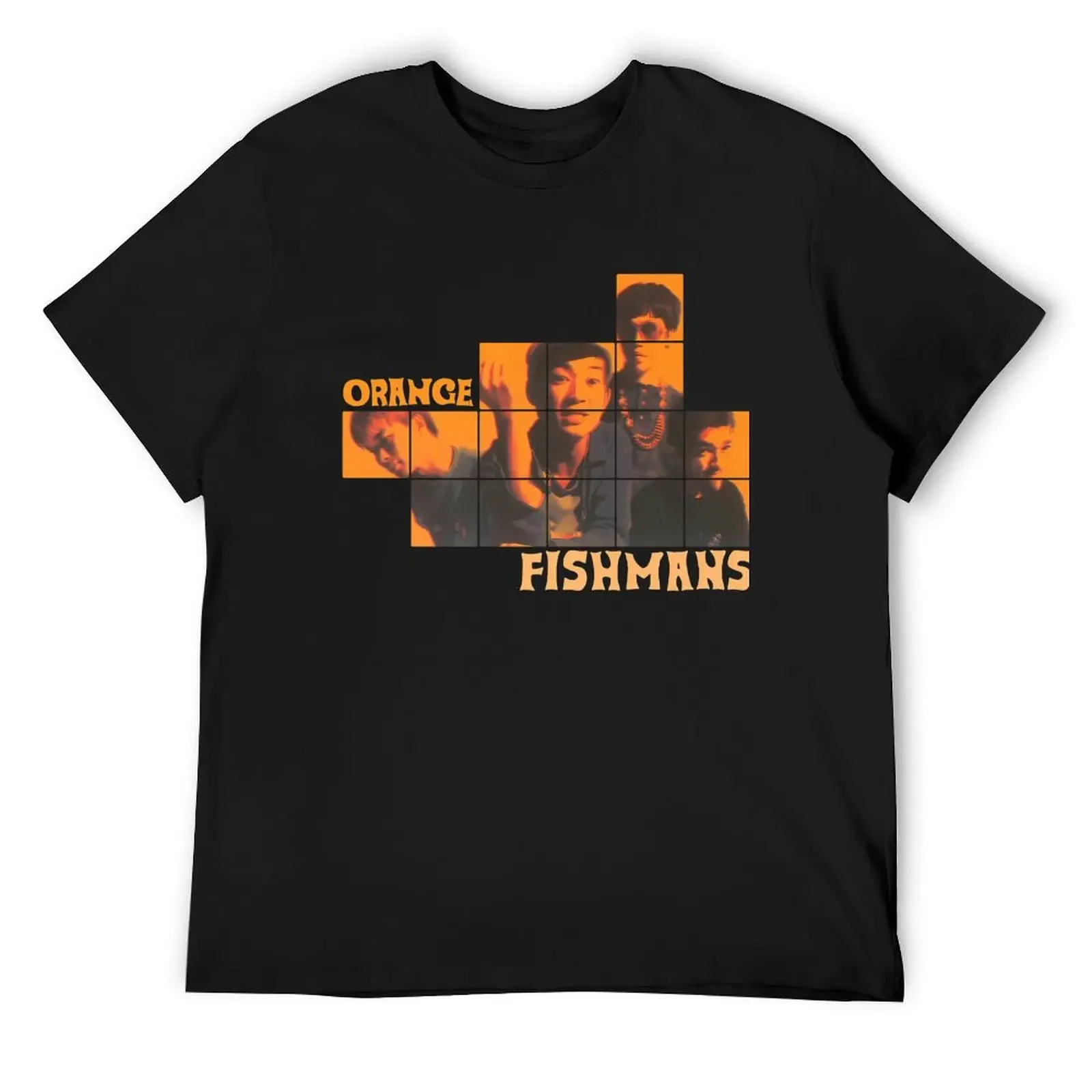 

Fishmans - Orange T-Shirt affliction shirts croswit shirt man T-shirts man mens white t shirts