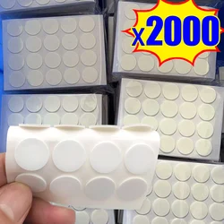 15mm White Candle Wick Stickers Double-sided Adhesive for DIY Candles Making Kit Material Movable Fixed Point Heat Resistance