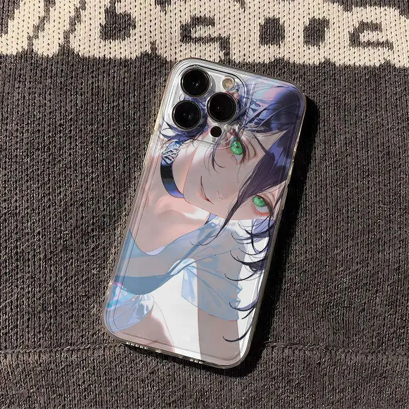 Custodia per telefono 3D Reze Girl Chainsaw Man per iPhone 17 11 12 13 14 15 16 Pro Max Plus XR mini Air Anime Maturo Sexy Sister Cover