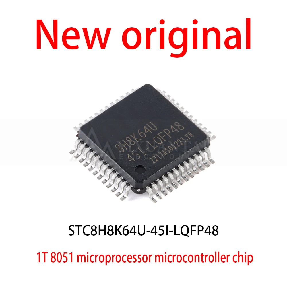 10-50Pcs/Lot New original STC8H8K64U-45I LQFP48 STC8H8K64U 1T 8051 microprocessor microcontroller chip