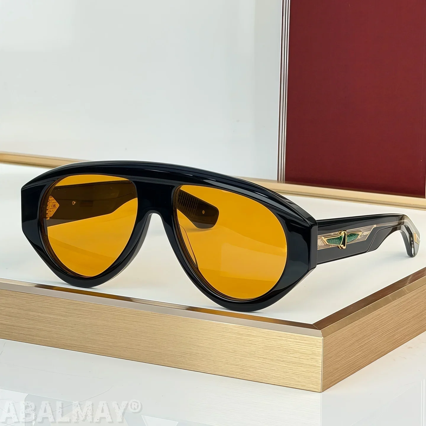 

JM BANDIT 56-17 Top Quality Mens Sunglasses for Women Retro Trend Luxury Acetate Titanium UV400 Designer Sunglasses Frame