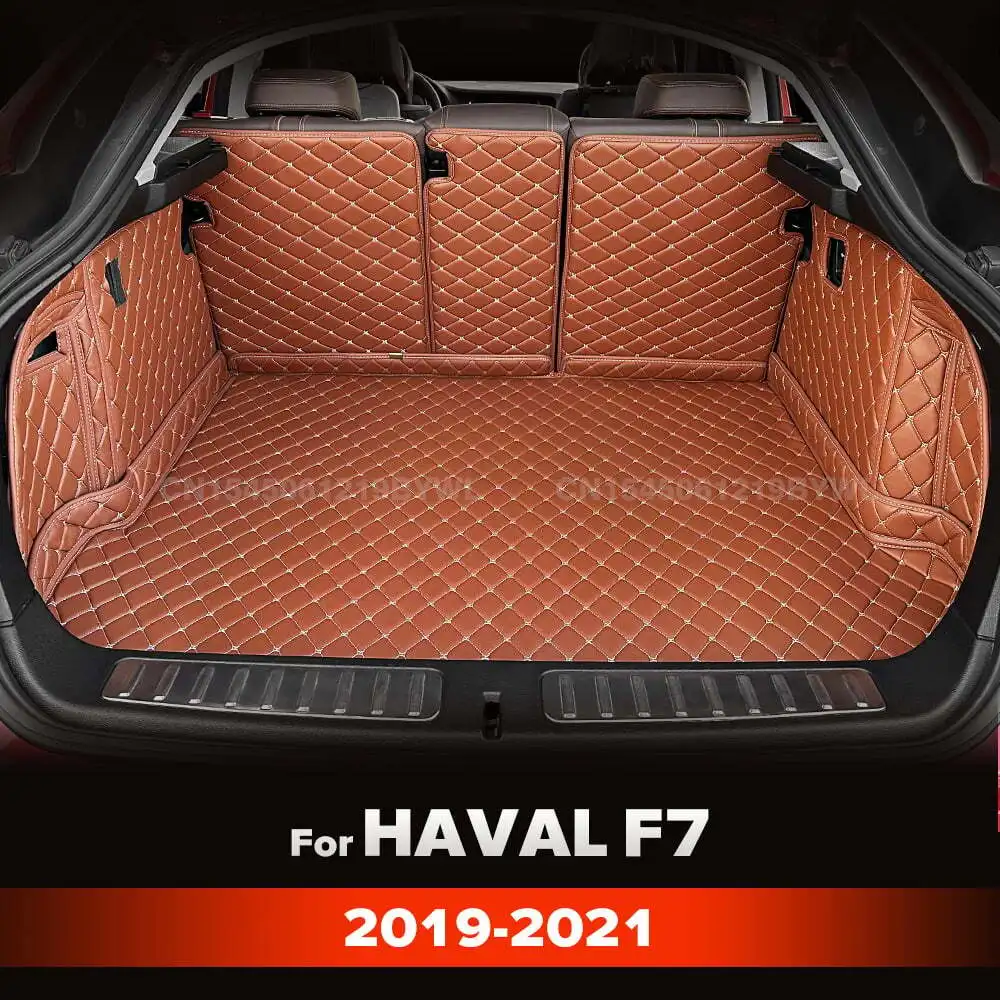 

For Haval F7 2019 2020 2021 Auto Full Coverage Trunk Mat Car Anti-dirty Pad Protective Pad Cargo Liner Interior Accessories