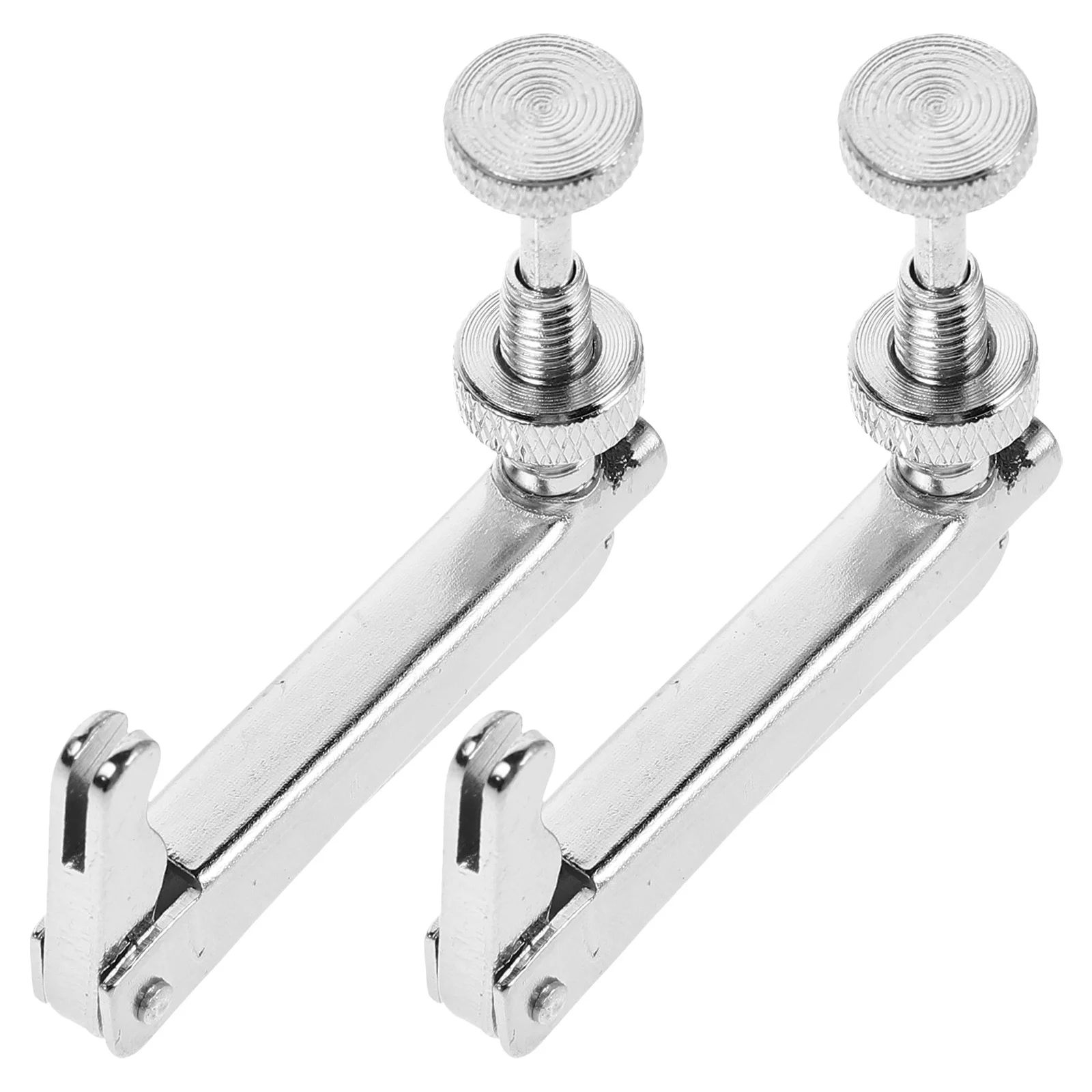 

2Pcs Cello Universal Tuner Fine Tuning Screws Metal String Adjuster for 34-44 Instrument Clip-on Accurate Tuning Accessories