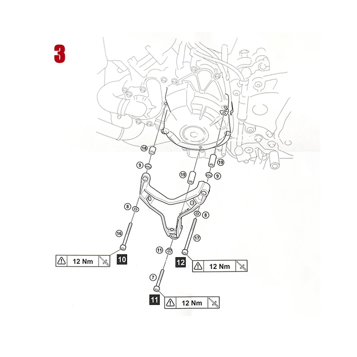 Motorcycle Engine Protectors Frame Sliders Anti Crash Pad Falling Protection for Yamaha MT-09 2021 2022 Tracer 9 GT 2021