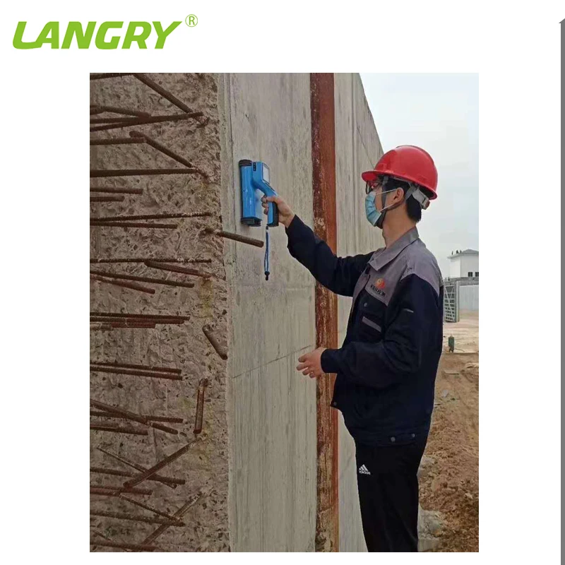 LANGRY LR-G200 Portable  Rebar Scanner  Concrete Rebar Detector  For Concrete Cover Meter