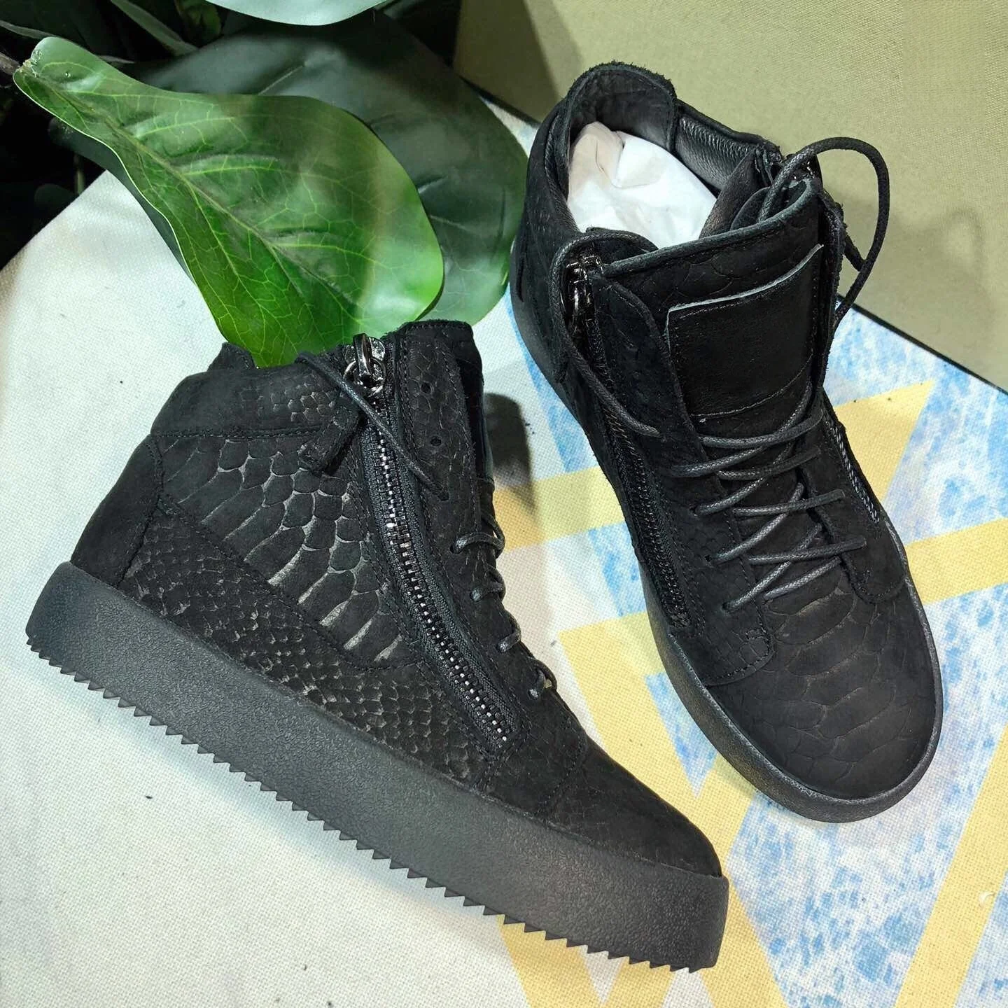 

Top Quality Casual Sneakers for Men Brand Designer Women High-top Tennis shoes 35-48 Luxury Genuine Leather GZ Sports shoes 0079
