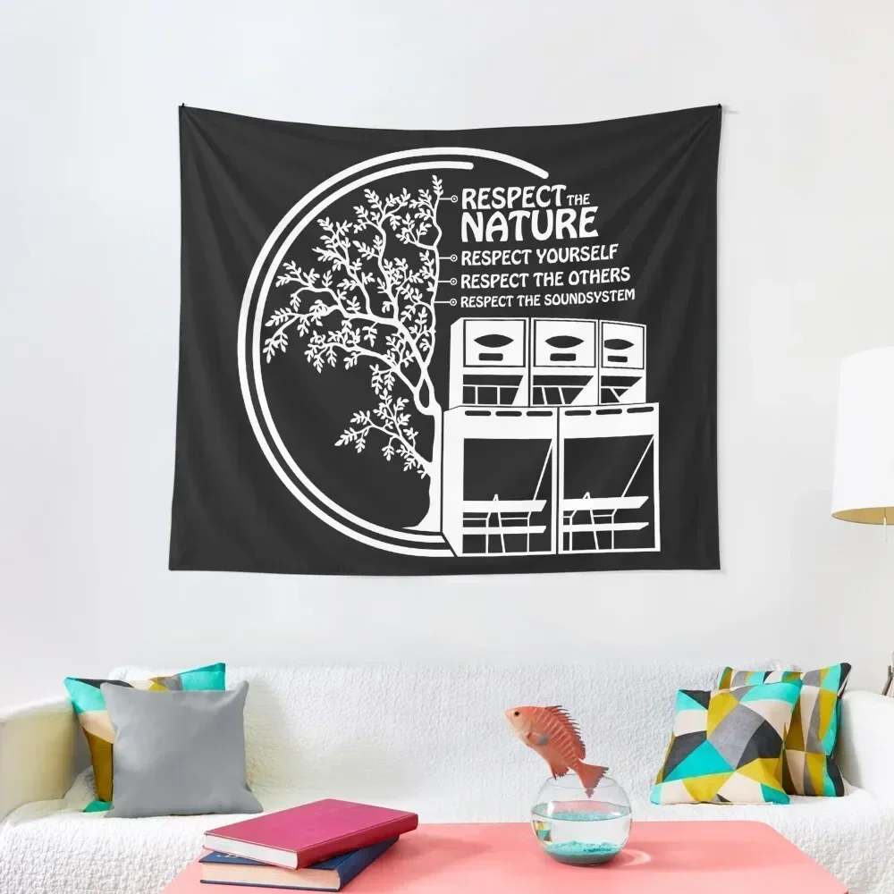 

23AN091 - Tekno 23 respect the nature Tapestry Aesthetic Room Decor Korean Carpet On The Wall Bedrooms Decor Tapestry