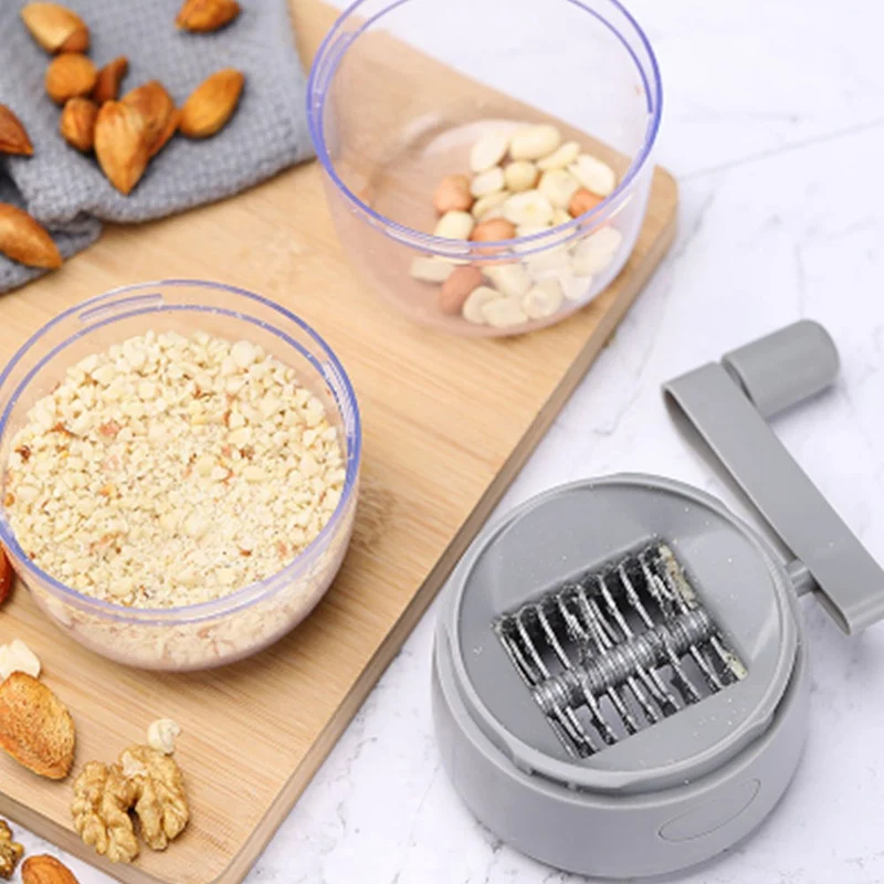 Manual Nut Grinder Multifunctional Dried Fruit Crusher Peanut Masher Nut Grinding Device Chopper Peanut Kitchen Tools