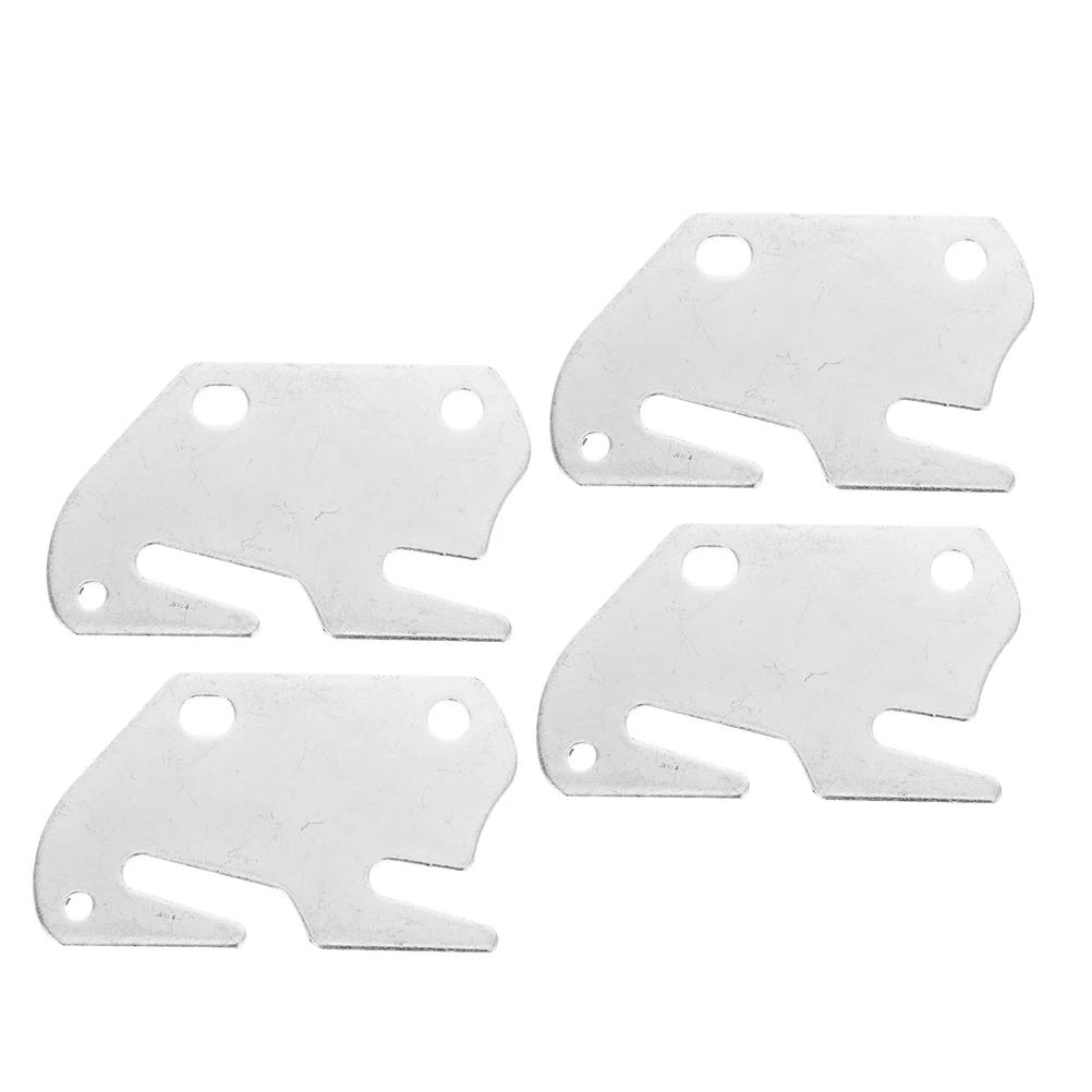 

4pcs Furniture Connector Sturdy Bed Frame Brackets Replacement Parts Clamps Guards Mounting Plates Hardware Durability Reliable