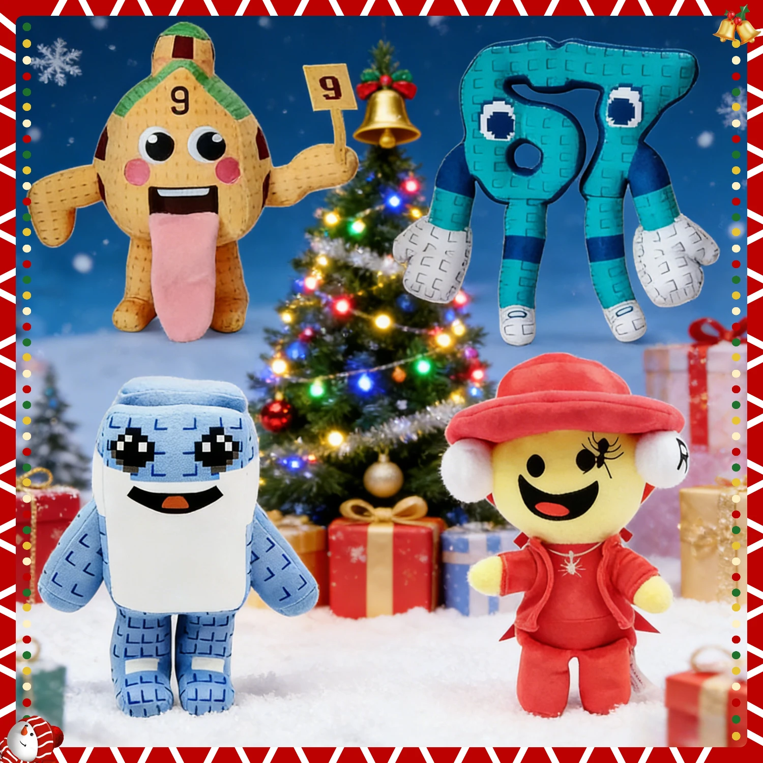 2026年新作 HOT 25cm スティール・ア・ブレインロット サミー・ジャンデル ストロベリー・エレファント ぬいぐるみ アニメ周辺グッズ おもちゃ ハロウィン クリスマス プレゼント