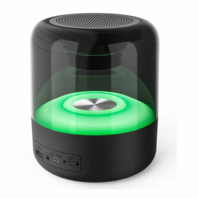 

Professional Blue Tooth Speaker Z5 Glazed Colorful Lights Audio Card Wireless Creative Gift Small Audio Art Subwoofers Flip6