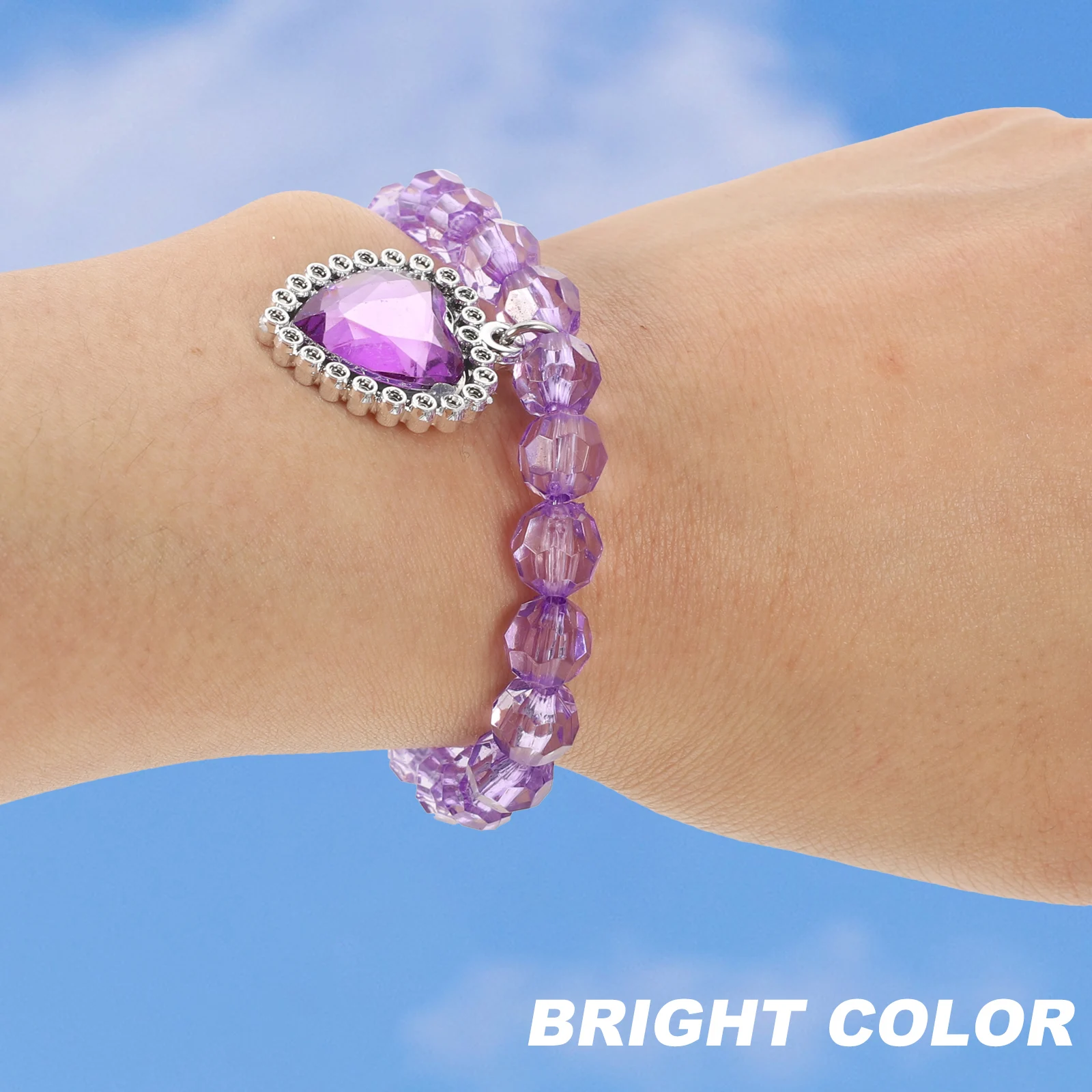 

6 set Girls Jewelry Set Kids Dress Up Accessories Costume Jewelry For Little Girl Birthday Gift Ages 4-8 Toddler Party