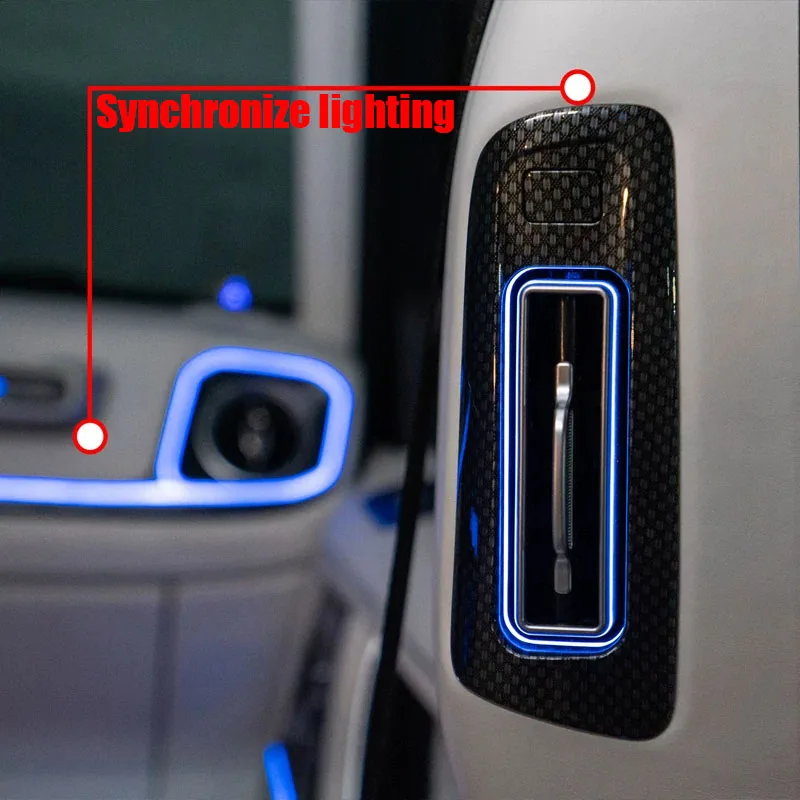 B-pillar air outlet decorative luminous lamp car interior modification accessories For Mercedes-Benz G-Class W463 W465 2019-2026