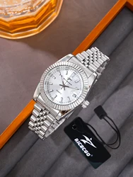 Fashion Woman Simple Quartz Wristwatch Classic Luxury Stainless Steel Watchband Ladies Watches Reloj Feminino WristWatch