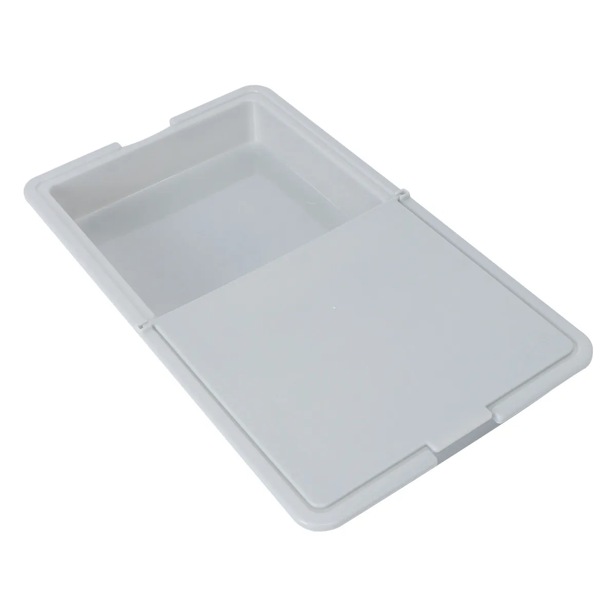 1Pcs Flexible Plastic Chopping Board Flip Cover Multifunctional Vegetable Meat Cutting Board Drain Basket Easy Clean