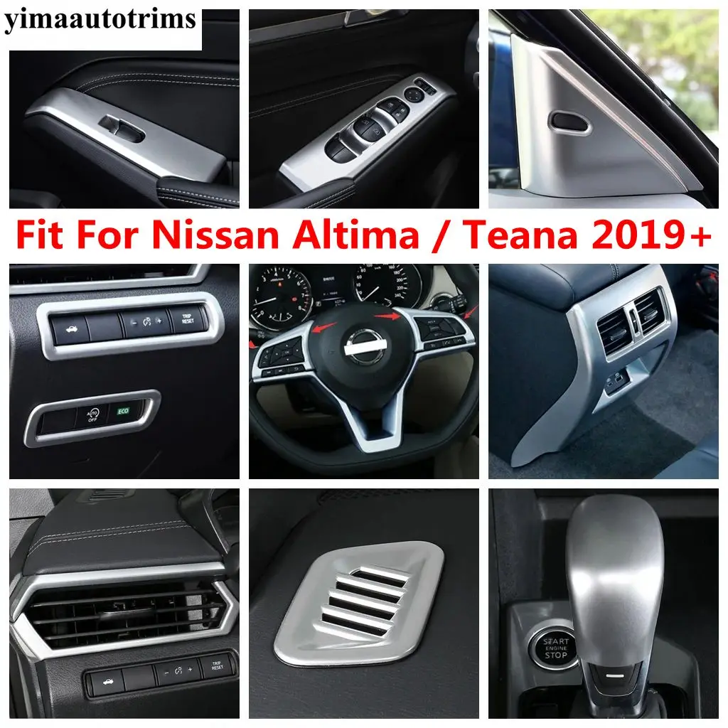 

Pillar A Frame / Window Lift / Head Light Lamp / Air AC Vent Cover Trim For Nissan Altima / Teana 2019-2023 Interior Accessories