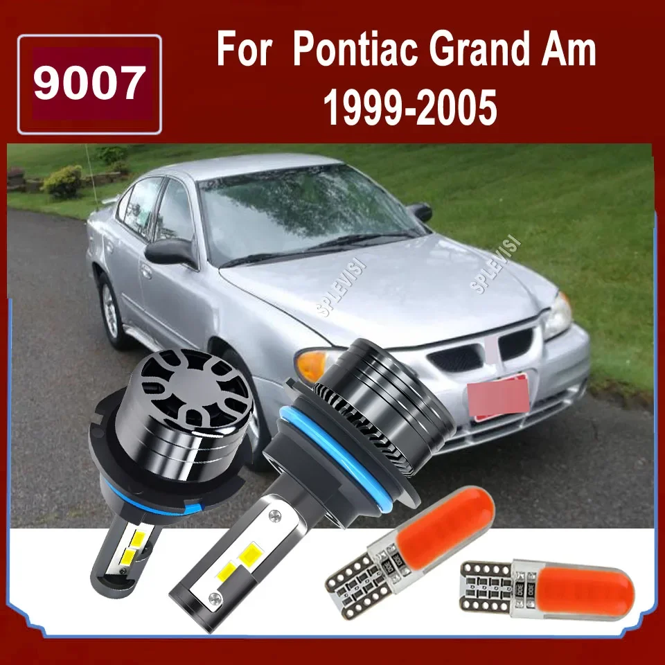 Compact All-in-One  Desig HB5 9007 LED Headlight Bulbs CAN Bus No Error For Pontiac Grand Am 1999 2000 2001 2002 2003 2004 2005