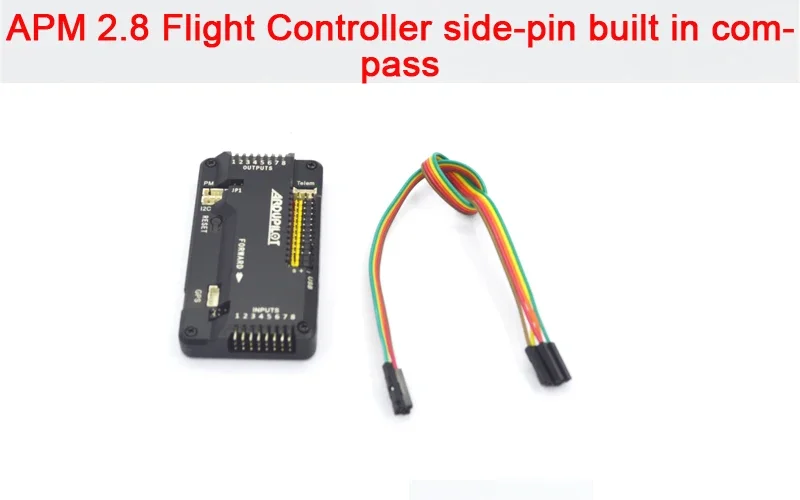 APM2.8 ArduPilot Mega APM 2.8 Scheda controllore di volo + Modulo di alimentazione + Supporto per bussola GPS M6N/ M8N