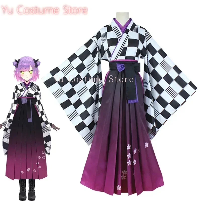 

tokoyami Towa cosplay kimono set hololive production Ber tokoyami Towa wafuku outfits Yu Costume
