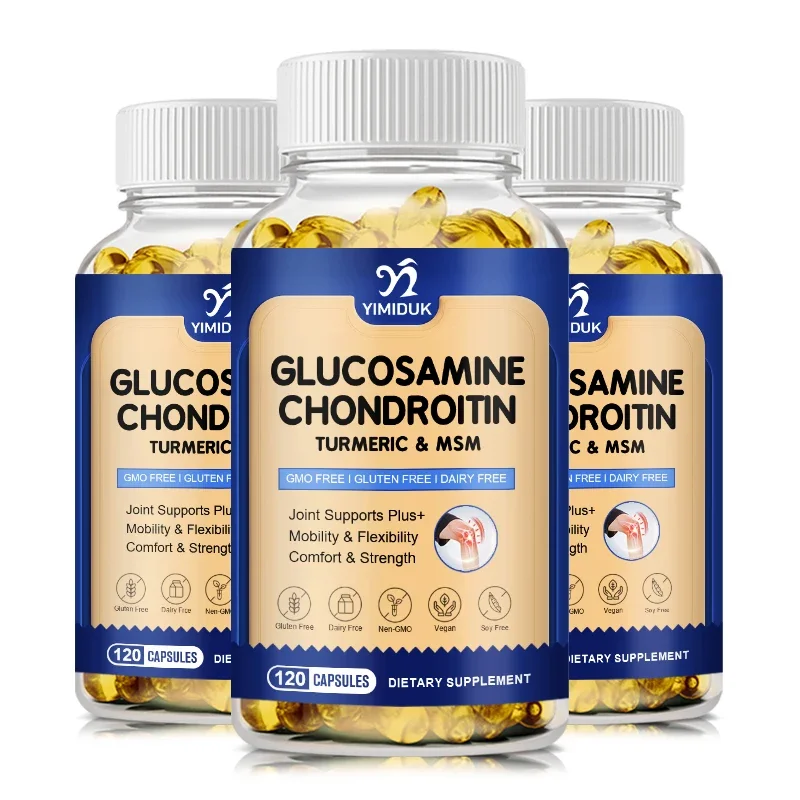 

Natural Bee Venom Extract Glucosamine Chondroitin Capsules- Joint Support, Anti-Aging, Anti-Inflammation, Antioxidant, Cartilage