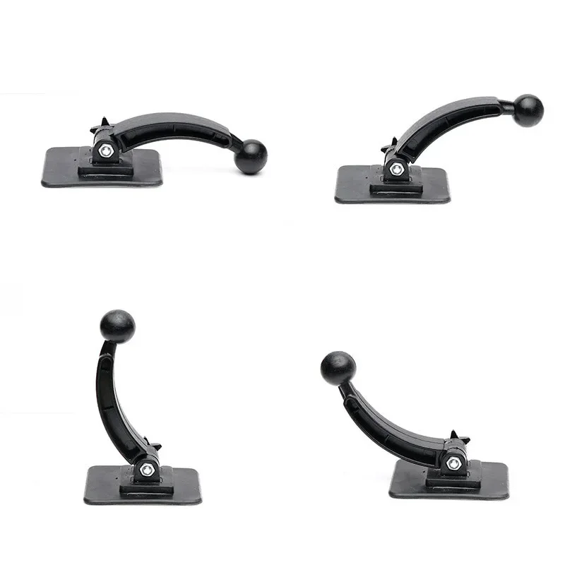 볼 마운트 더블 소켓 암 클램프 조인트 커넥팅 로드 어댑터, 액션 카메라 폰 GPS 홀더, 자동차 자동 장착 브래킷, 17mm