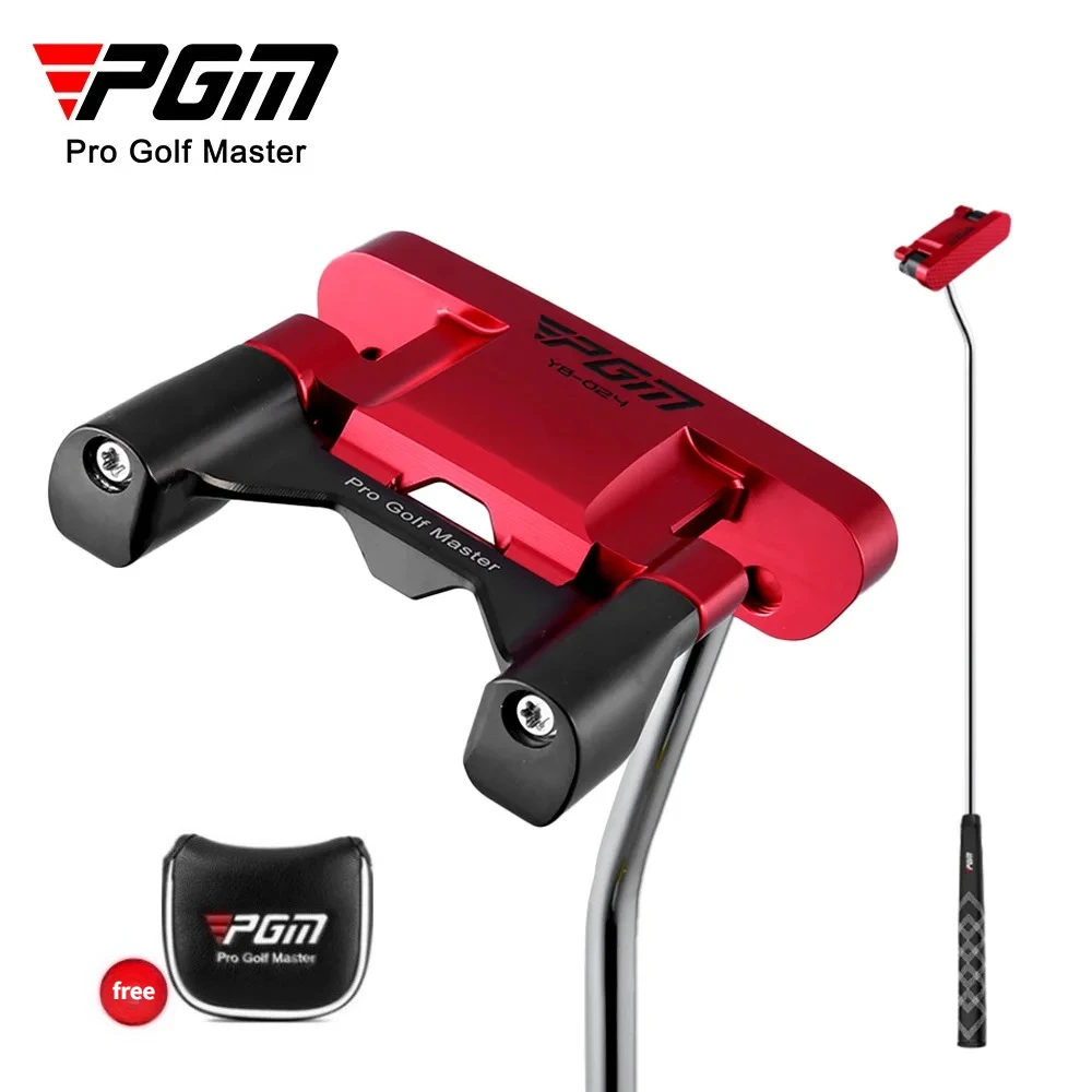 PGM Golf Putter, Transformable Club Head, Stable Low-Center-of-Gravity Putter with Alignment Aiming Line for Green Putting