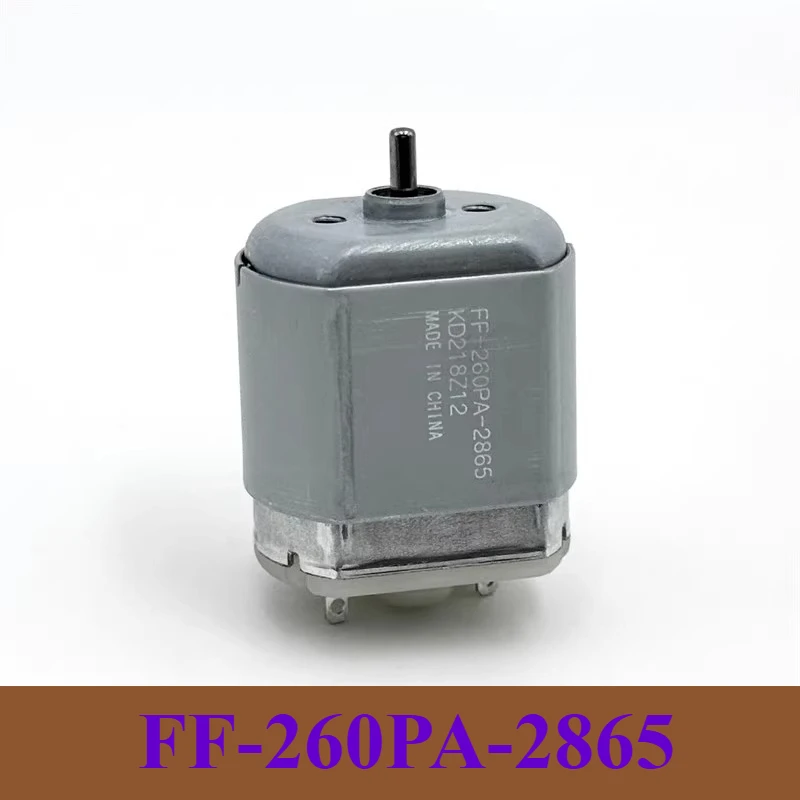 MABUCHI FF-260PA-2865 Micro 260 Плоский высокоскоростной двигатель постоянного тока 2,4 В-4,2 В 6650-11600 об/мин 24 мм Металлическая щетка DIY Электробритва Бритва Игрушка