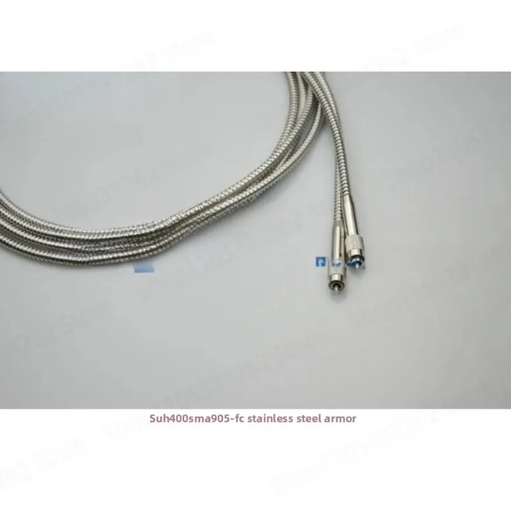 SMA905‑FC Fiber Patch Cord 400Um Core Laser Fiber Cable SMA‑FC Jumper For Spectrometer Optical Equipment 5m