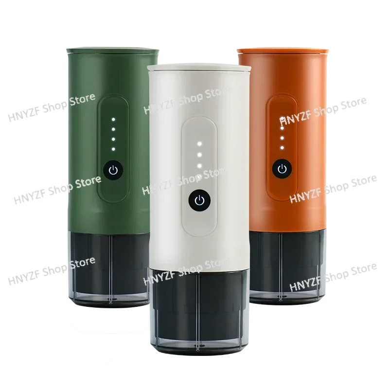 Portable outdoor espresso machine, handheld electric coffee powder capsule dual-purpose travel car charging