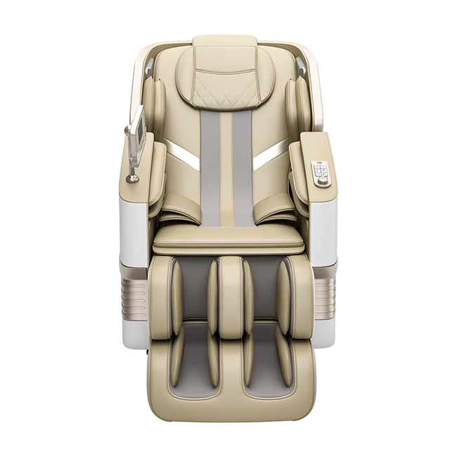 Luxury PS3300 3D Full Body Zero Gravity Massage Chair With Health Detection Flexible Guide Sl Track & Separate Foot Massage
