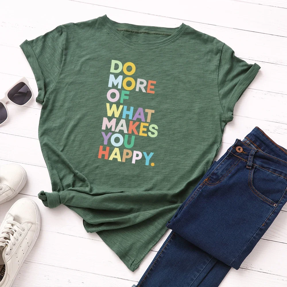 JFUNCY Summer Oversize T-shirts Women 100% Cotton T Shirts Letter Printed Woman Tshirt Short Sleeve Ladies Tops Female Tee Shirt