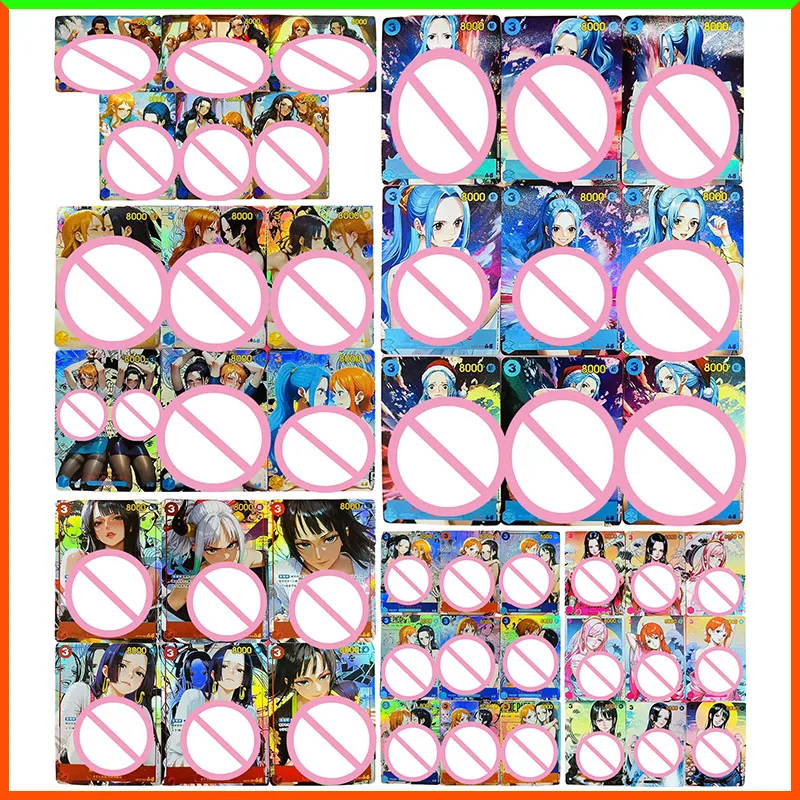 

Аниме ONE PIECE DIY ACG Yamato Vivi Nico Robin Nami Shirahoshi Hancock Коллекционные игрушки-карты для мальчика, подарок на Рождество и день рождения