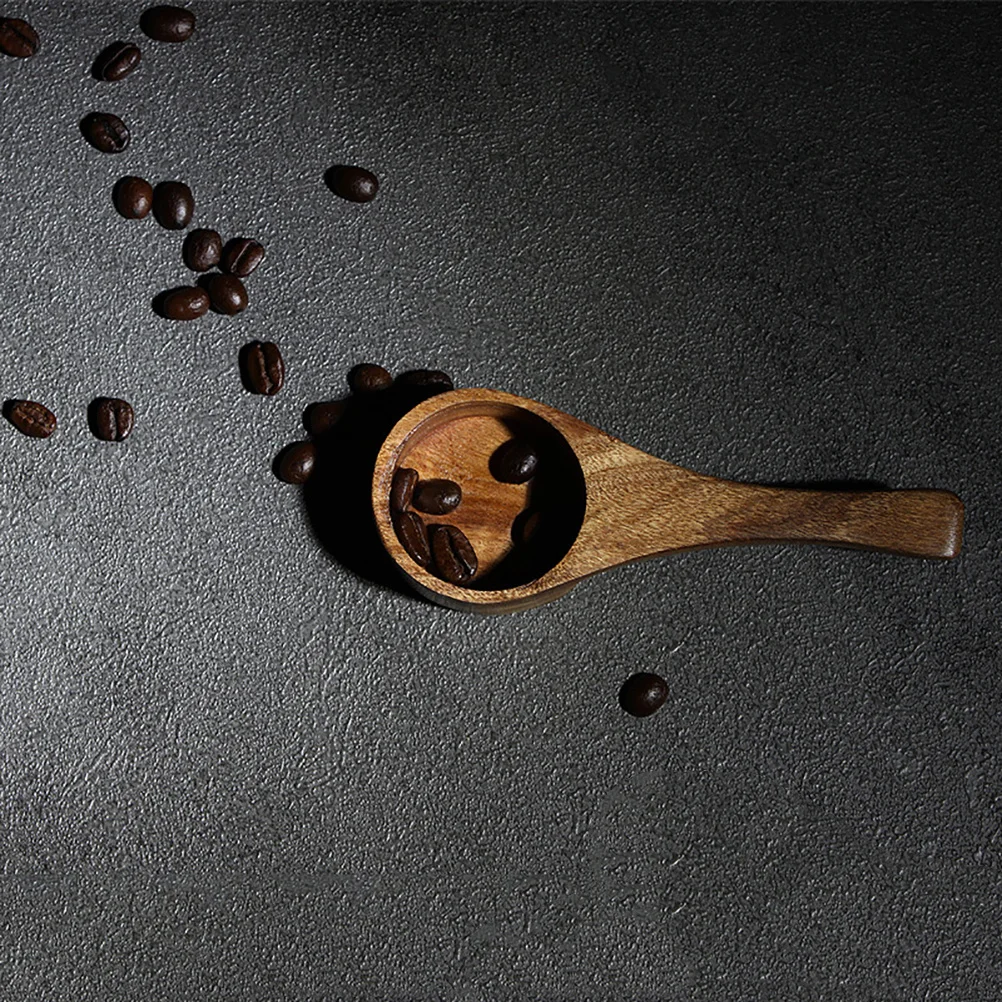 

1pc Measuring Spoon Coffee Scoop Kitchen Milk Coffee Measure Spoon Powder Tool Wood Measuring Scoop Tablespoon