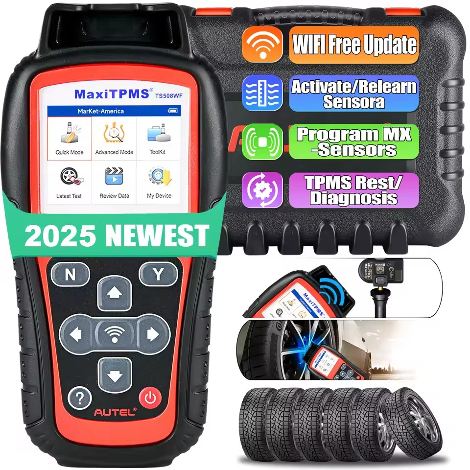 مُقيّم شامل لجهاز Autel MaxiTPMS TS508WF: الحل الأمثل لاستعادة وفحص نظام TPMS في السيارات