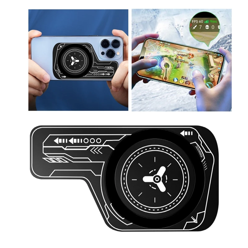 Cell Phone Cooler Pad Portable Ultra-Slim Radiator Plate