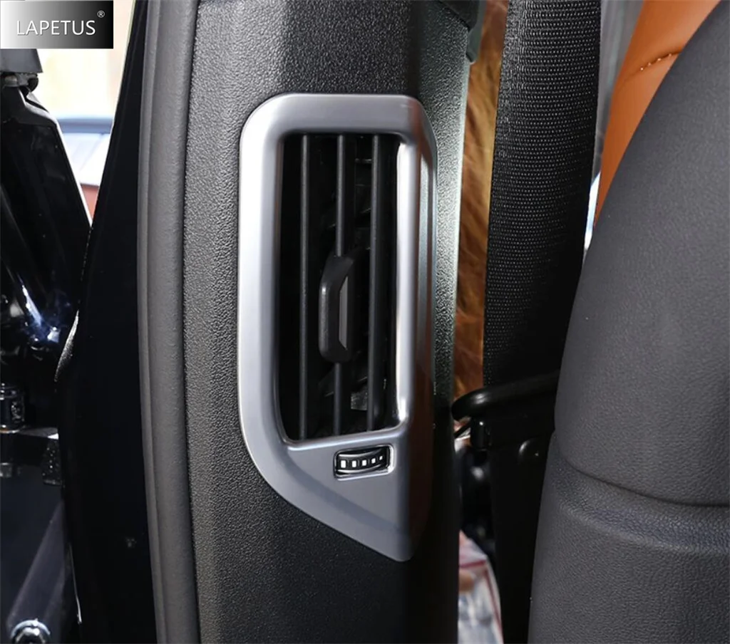 

For BMW X5 G05 2019 - 2025 Pillar B Air AC Conditioning Outlet Vent Frame Decoration Cover Trim ABS Matte Accessories Interior