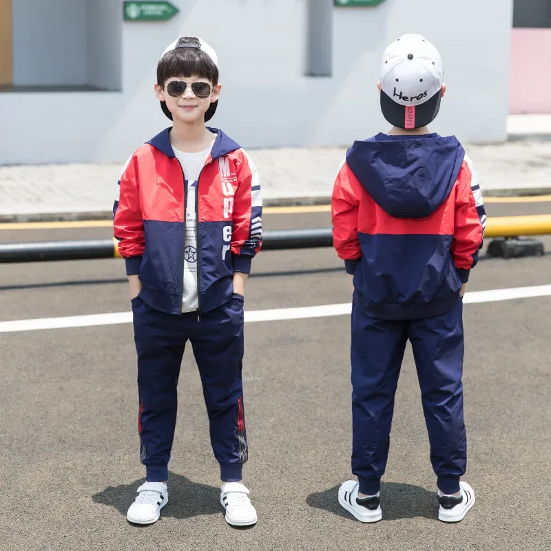 Fashion Toddler Baby Boy Girls Casual Clothes Set Outfits Spring Autumn Boys Sports Clothes Tracksuit Suits For Kid Clothing