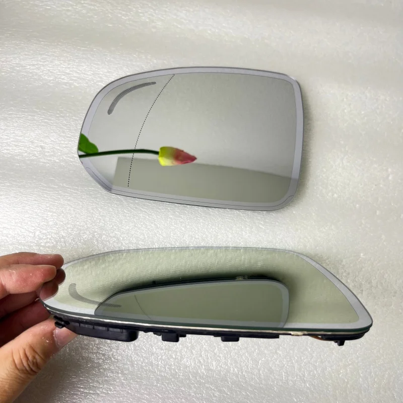 Auto Dimming Heated Blind Spot Warning Rearview Mirror White Glass For Volvo XC60 2018‑2024 Left Right Side Wing Mirror Replacem