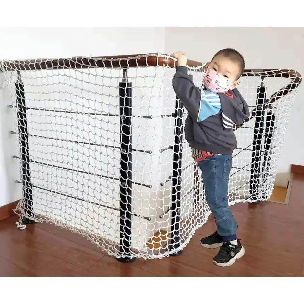 Veiligheidsnet Voor Kinderen, Trap, Balkon, Reling, Hek, Beschermer, Beschermend Net/Huisdier Speelgoed, Valpreventie, Tuinplant Klimnet